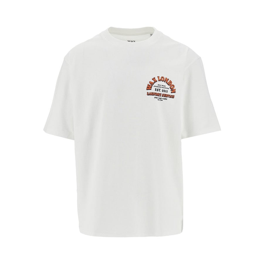 WAX LONDON T-shirt 'Milton' con stampa Laundry
