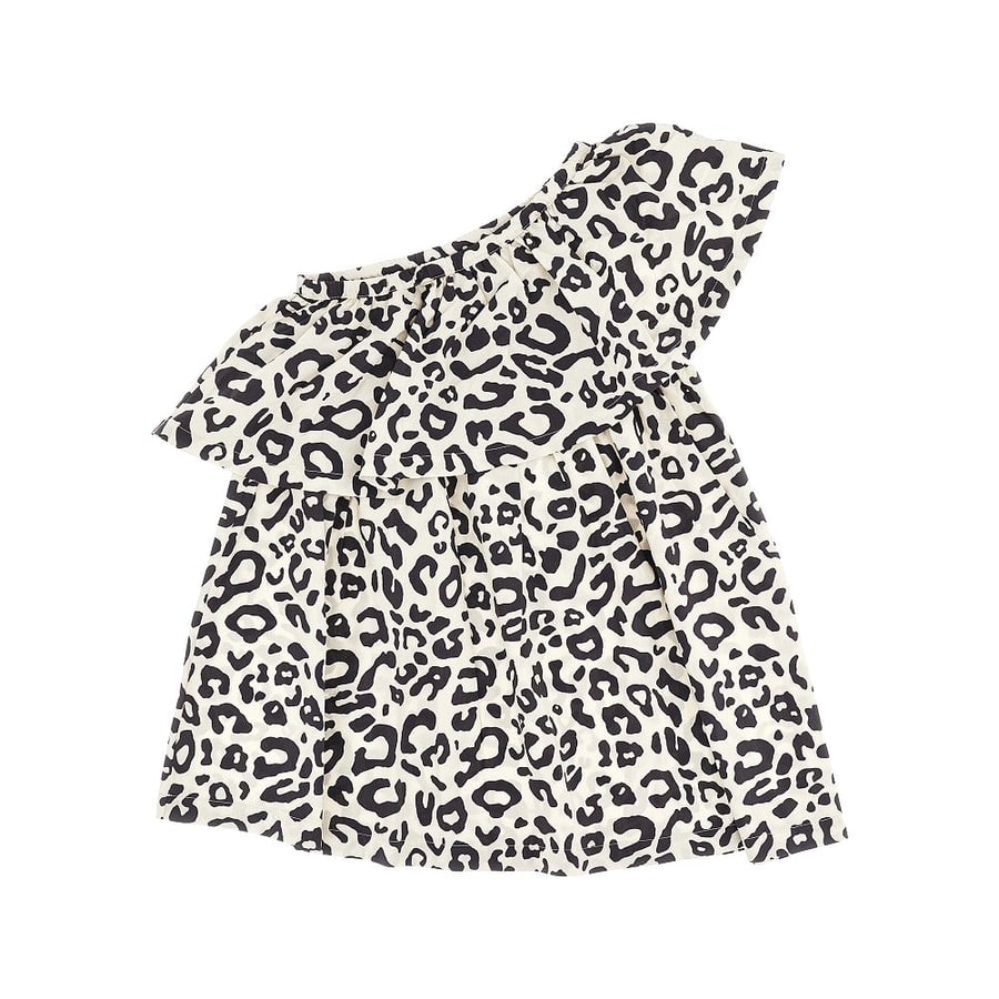 MADILLY Mini abito in cotone maculato, view 2