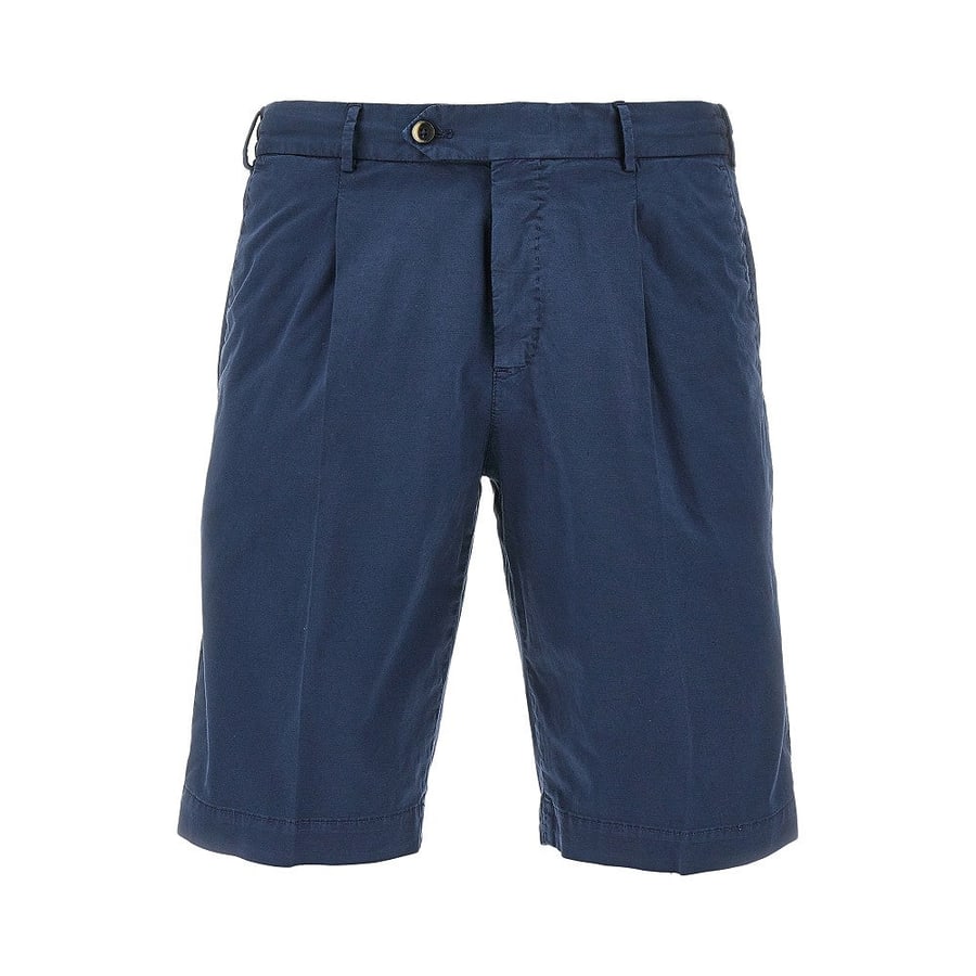 PT Torino Bermuda in cotone e lino stretch