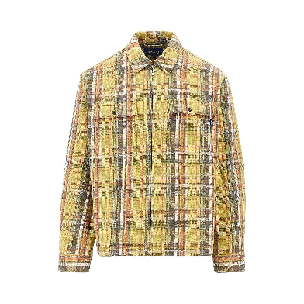 AWAKE NY Camicia in flanella con zip 'Rivington'