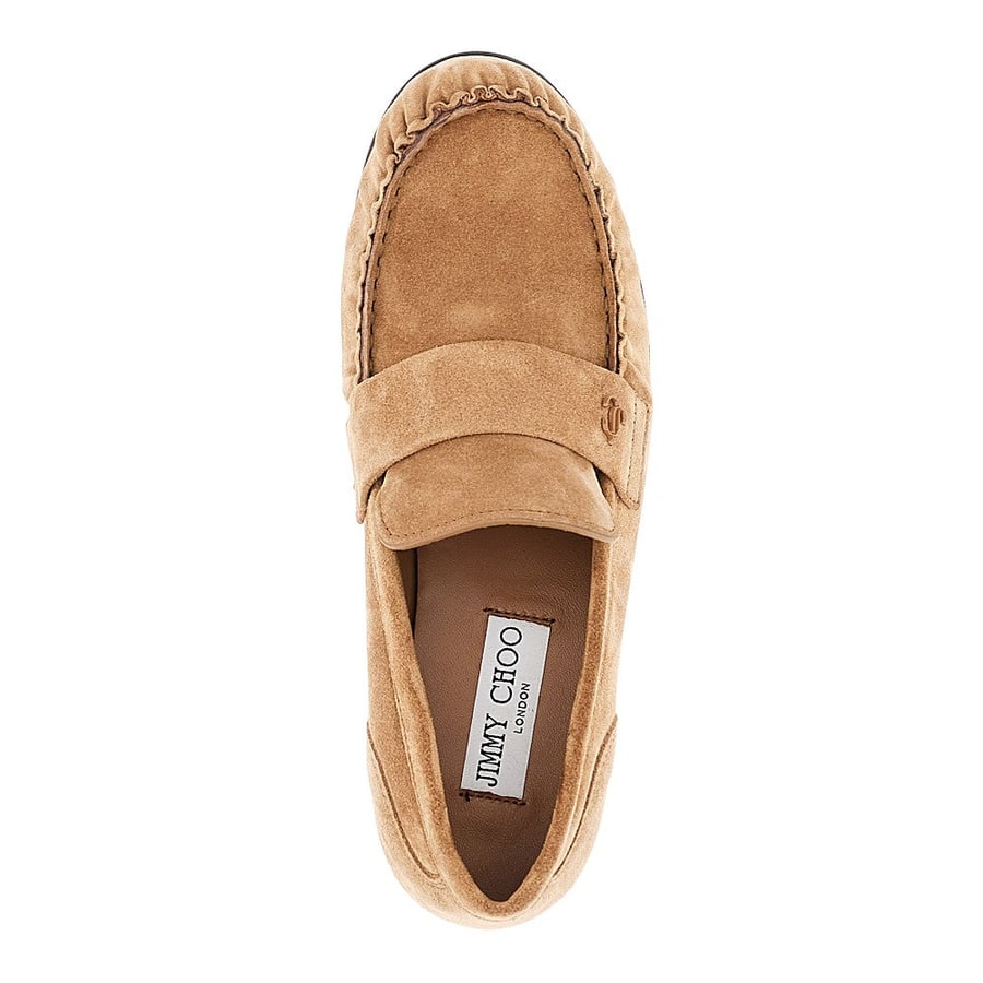 Jimmy Choo Mocassini 'Ellis' in pelle scamosciata, view 4