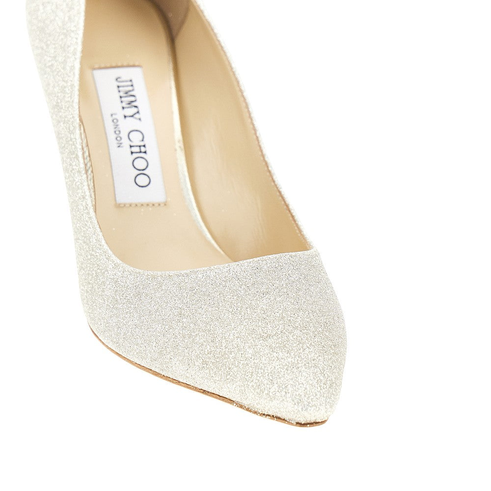 Jimmy Choo Décolleté glitterate 'Romy 85', view 2