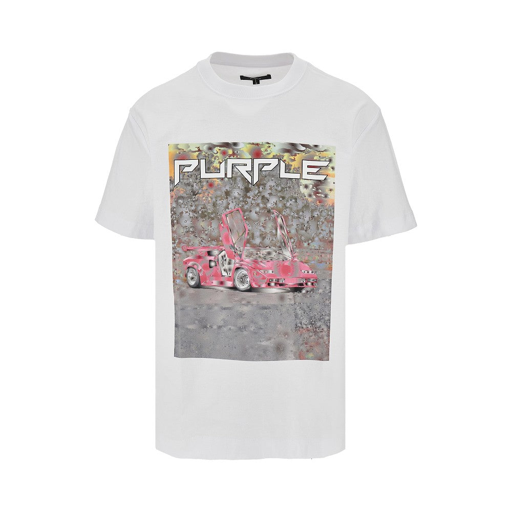PURPLE BRAND T-shirt con stampa 'Ditched'