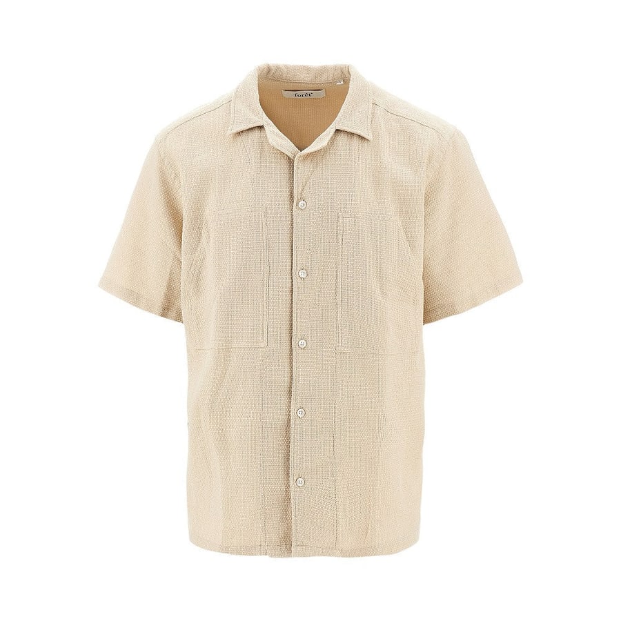 FORET Camicia in cotone 'Lagoon'