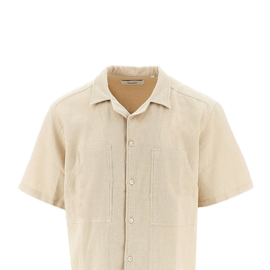 FORET Camicia in cotone 'Lagoon', view 2