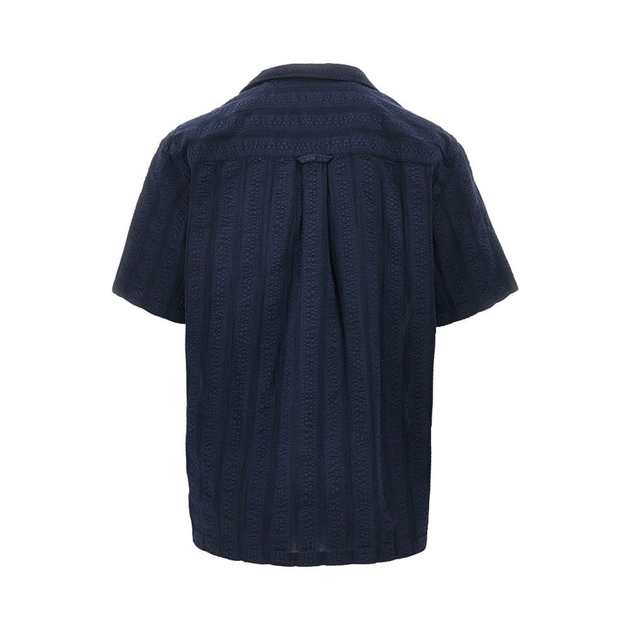 FORET Camicia in cotone jacquard 'Peer', view 3