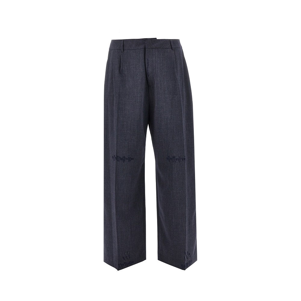 THESTROY Pantalone 'Inno' a gamba ampia