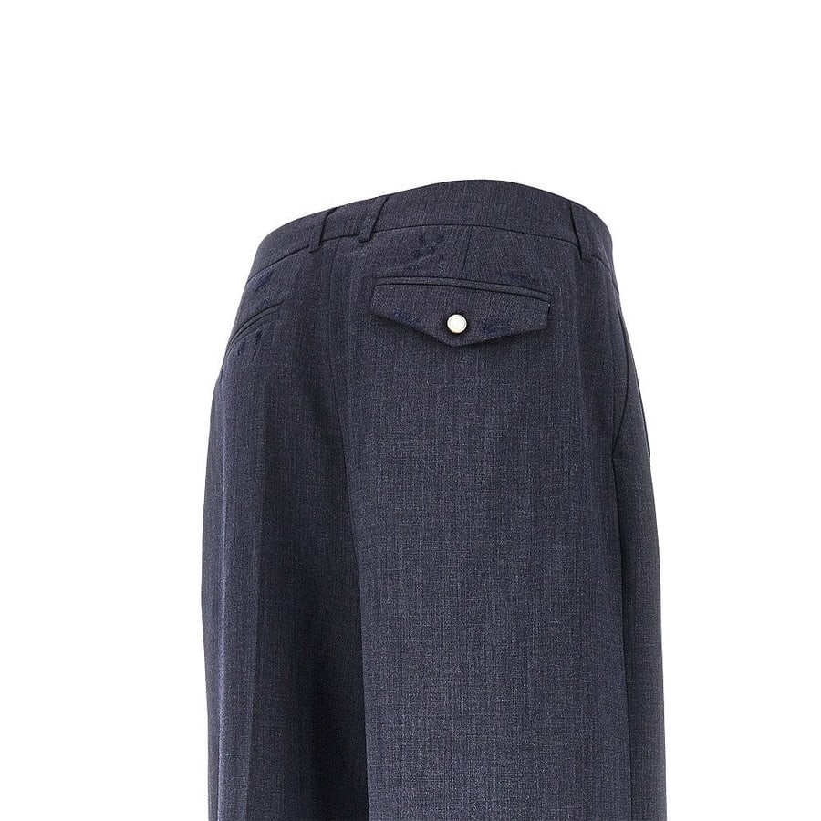 THESTROY Pantalone 'Inno' a gamba ampia, view 4
