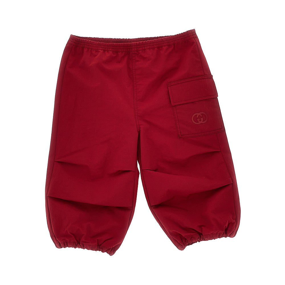 Gucci Pantalone parachute in nylon