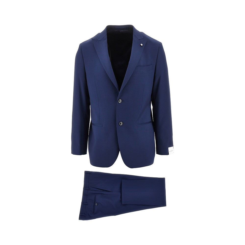 LUIGI BIANCHI Abito sartoriale in lana Super 110's