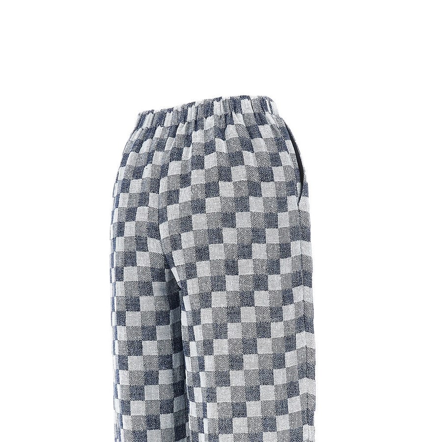 Emporio Armani Pantalone in garza di misto lino, view 4