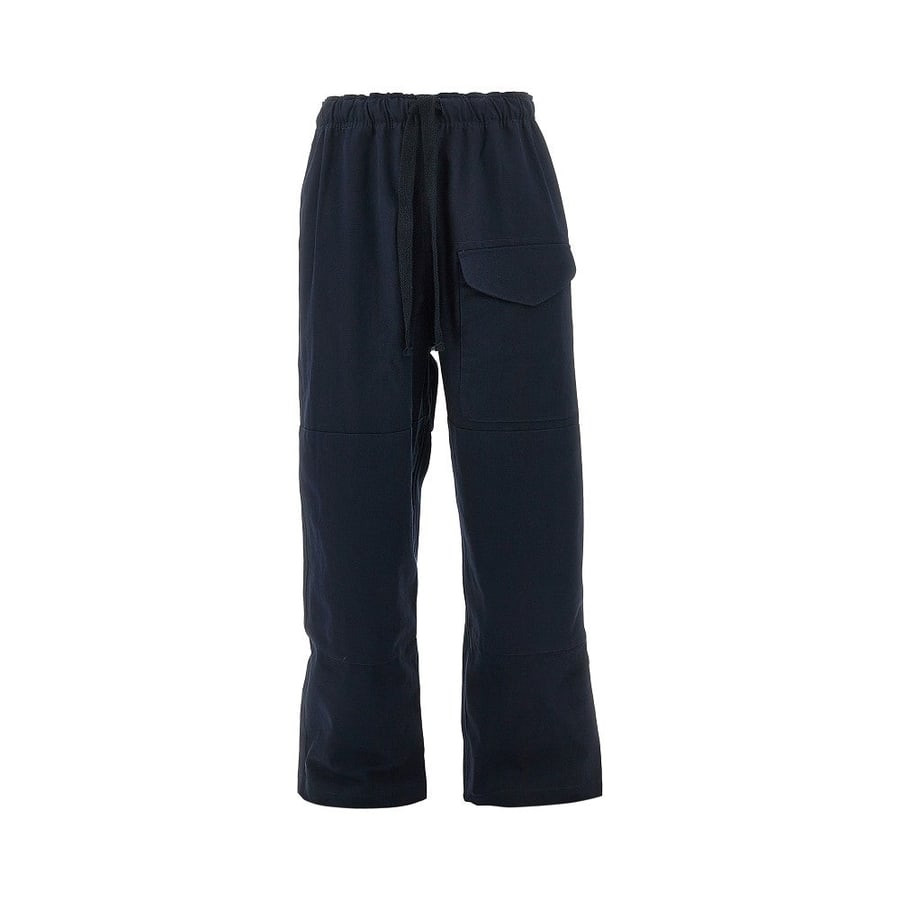 STUDIO NICHOLSON Pantalone 'Nava' in cotone