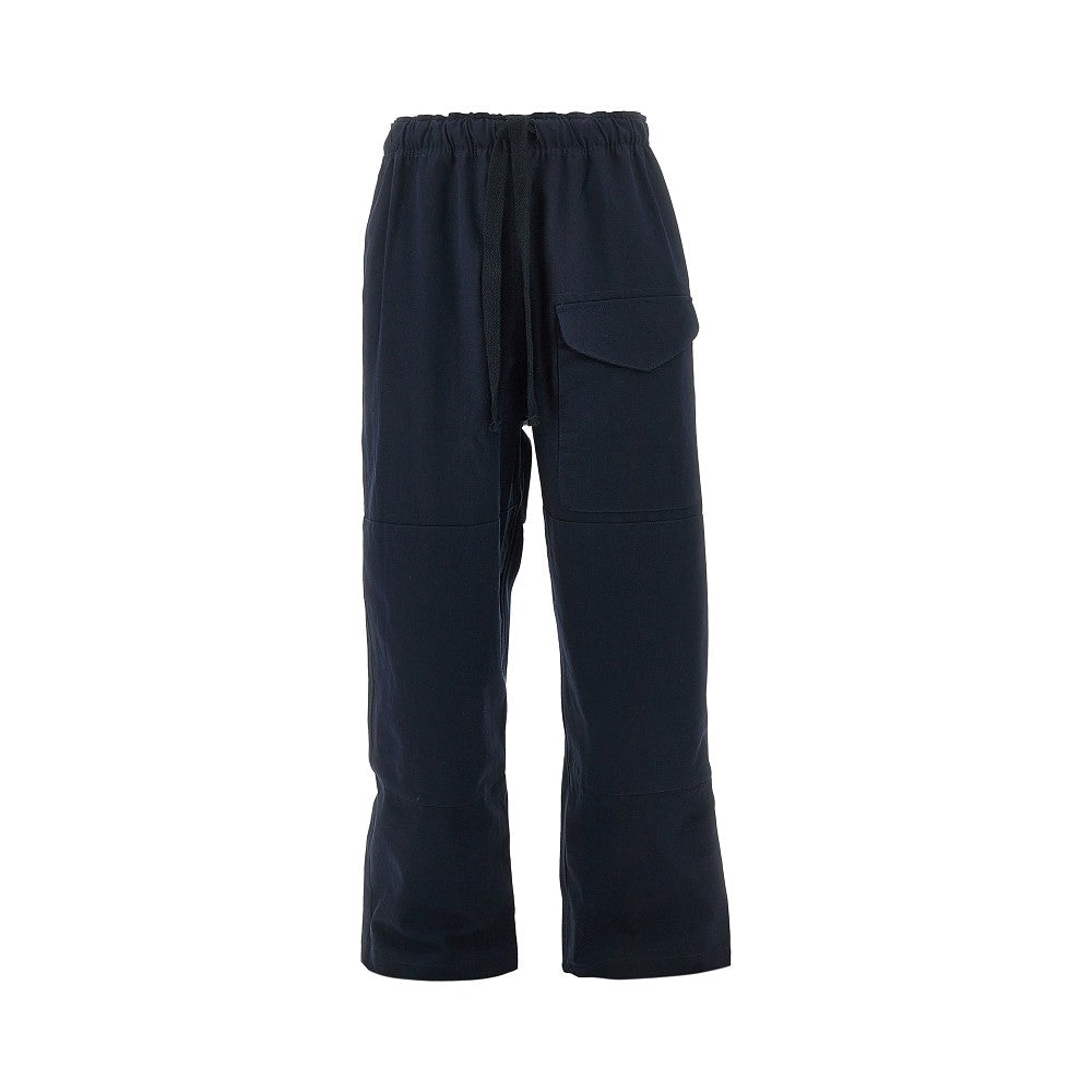 STUDIO NICHOLSON Pantalone 'Nava' in cotone
