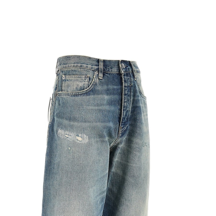 SUNFLOWER Jeans Wide Fit con cuciture incurvate, view 2