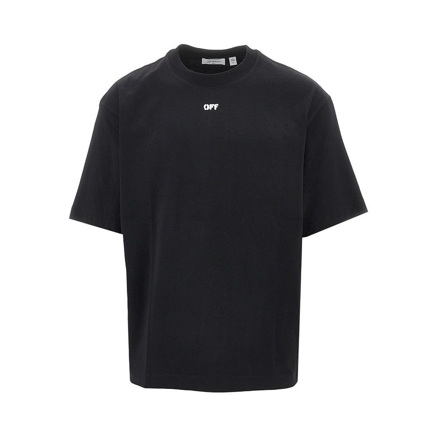 Off-White T-shirt 'Rubbed Paint Arrows'