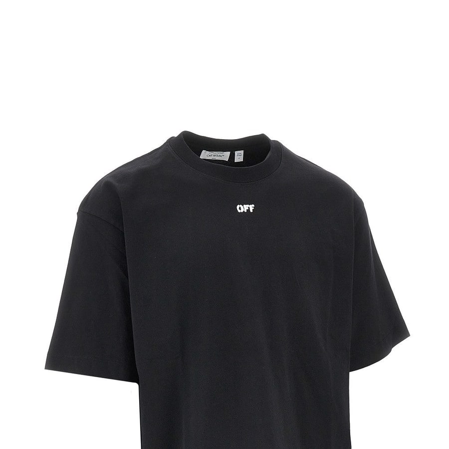 Off-White T-shirt 'Rubbed Paint Arrows', view 2