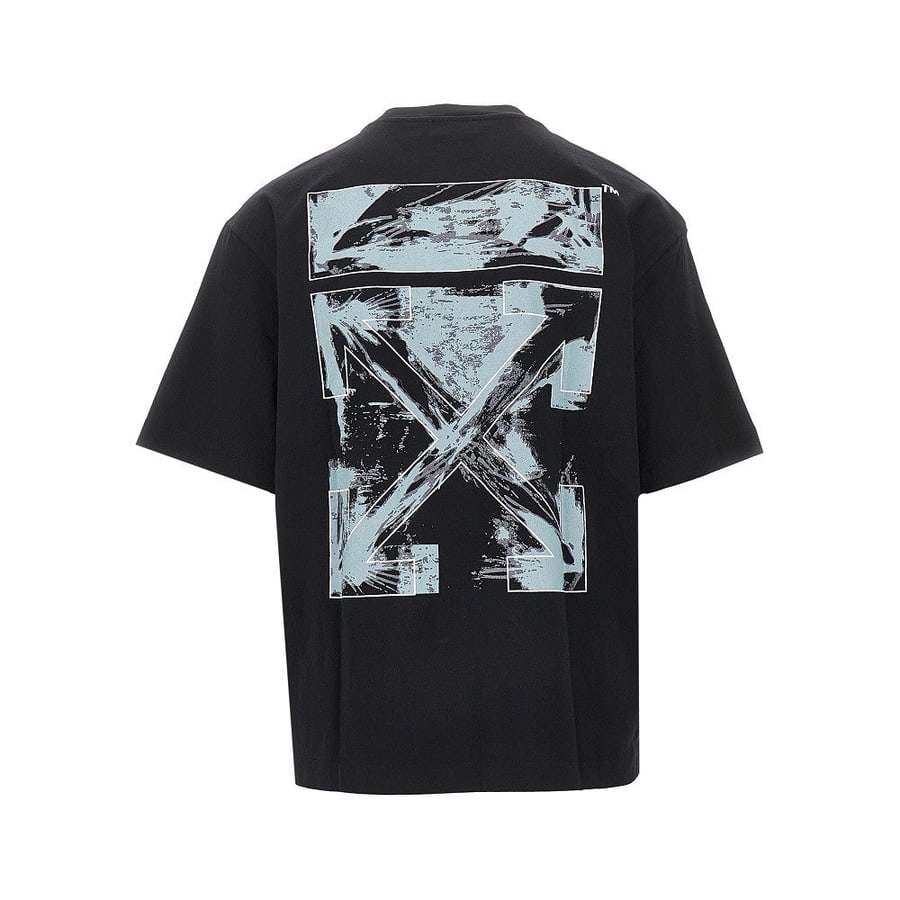 Off-White T-shirt 'Rubbed Paint Arrows', view 3