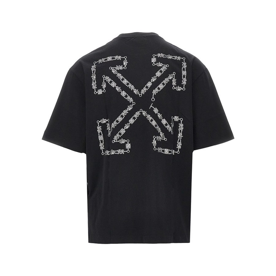 Off-White T-shirt 'Chain Araldic Arrow', view 3