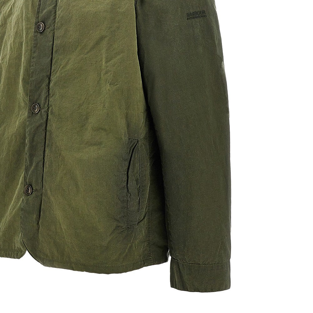 BARBOUR INTERNATIONAL Giacca in cotone cerato Troon Washed, view 2
