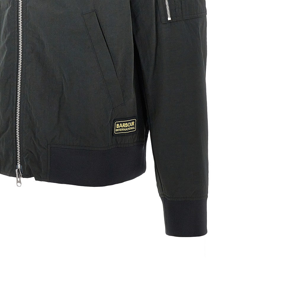 BARBOUR INTERNATIONAL Bomber in tessuto tecnico 'Fenton', view 2