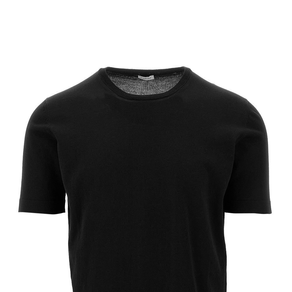 CARUSO T-shirt in maglia, view 2
