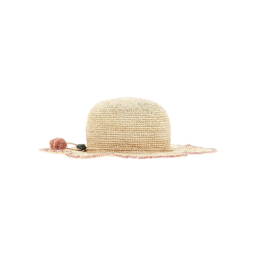 BONPOINT Cappello in rafia 'Lila'