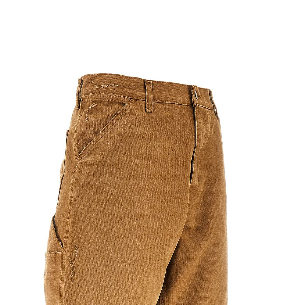Carhartt WIP Pantalone Single Knee con effetto consumato, view 2
