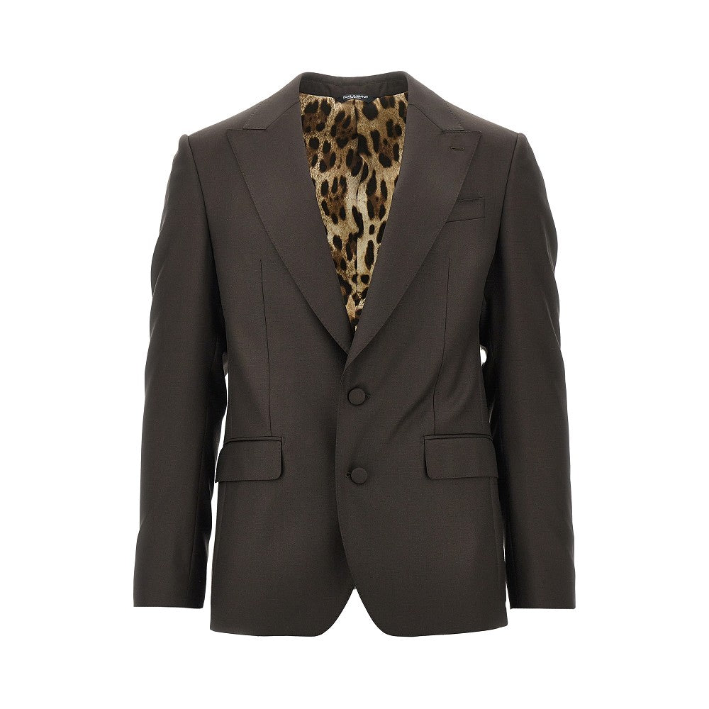 Dolce & Gabbana Giacca monopetto Sicilia Light in lana