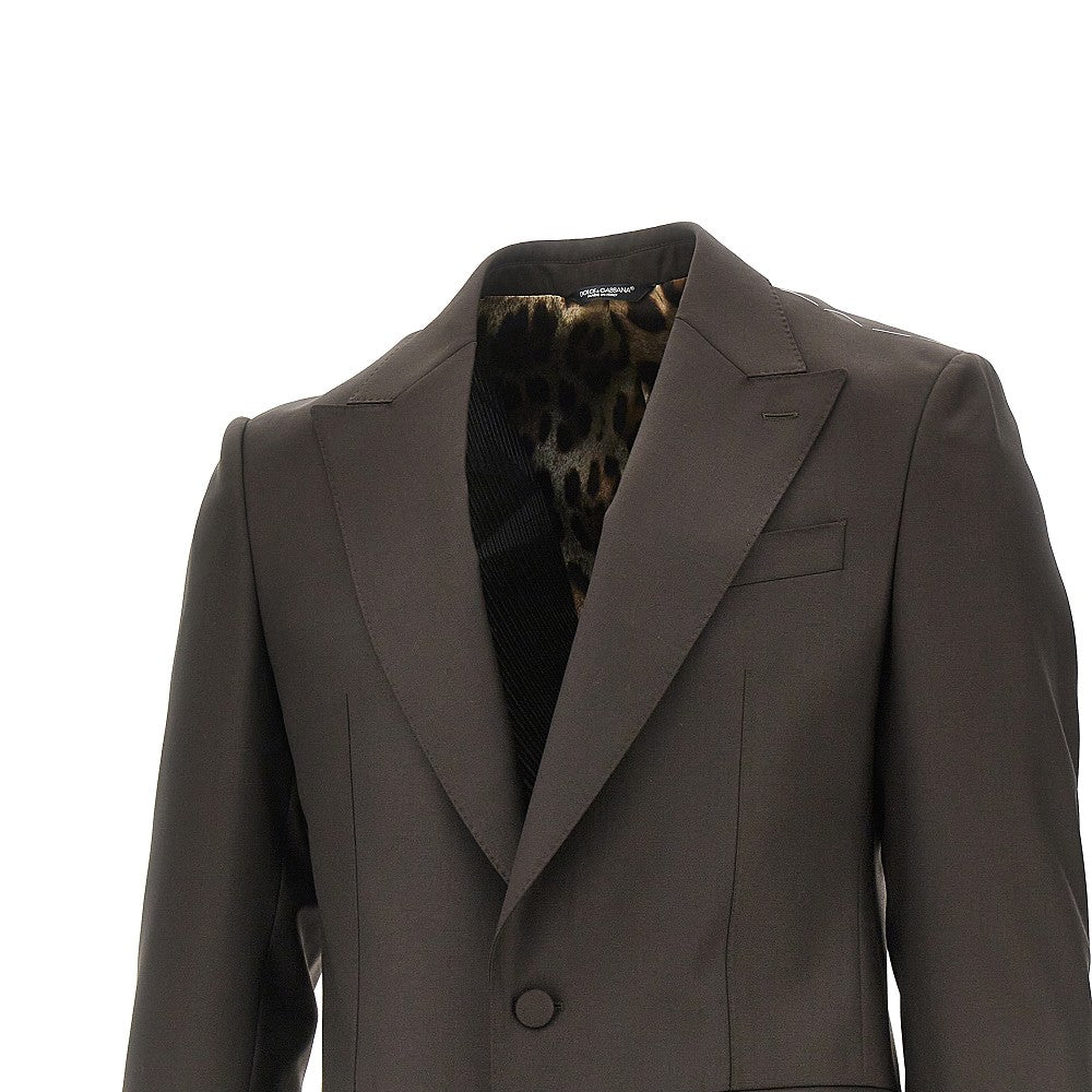 Dolce & Gabbana Giacca monopetto Sicilia Light in lana, view 2