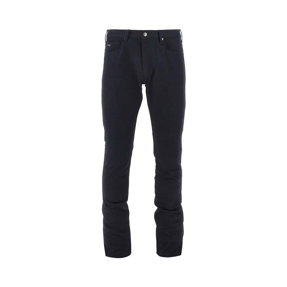Emporio Armani Pantalone J06 in gabardine stretch
