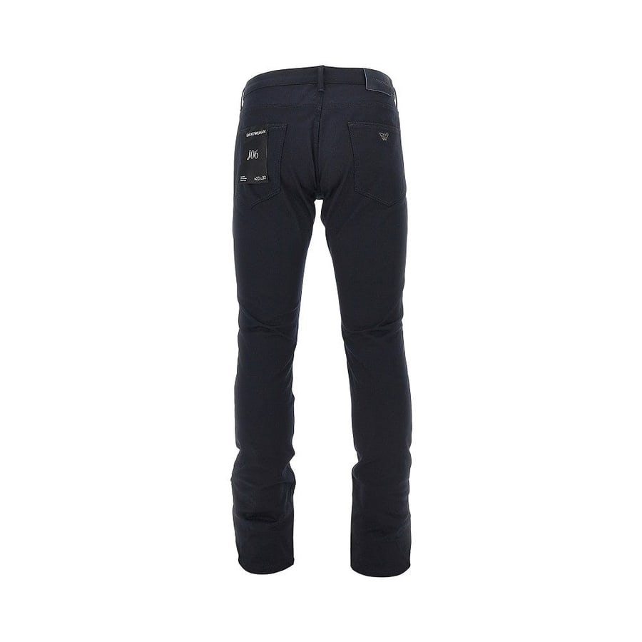 Emporio Armani Pantalone J06 in gabardine stretch, view 3
