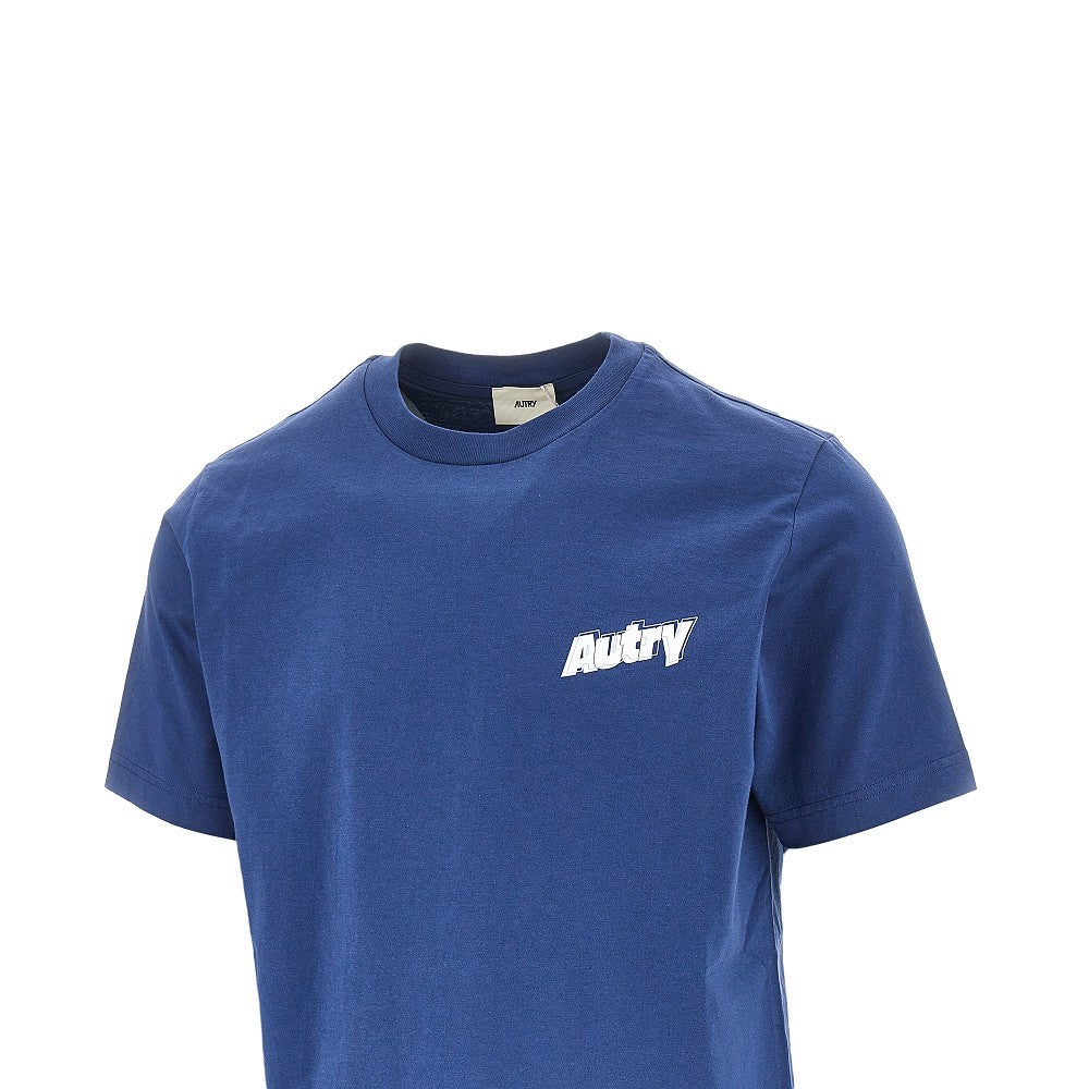 Autry T-shirt con stampa logo, view 2