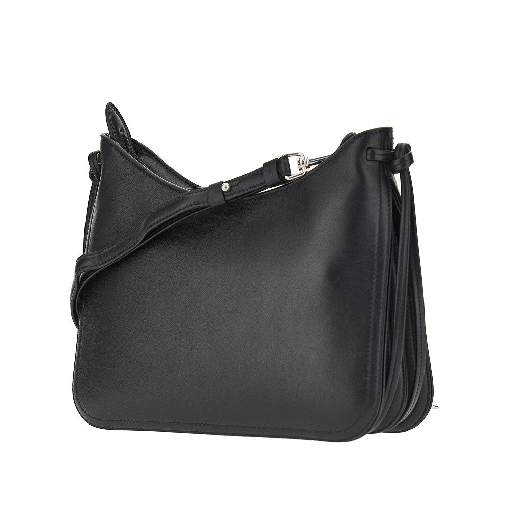 PHOEBE PHILO Borsa a spalla 'Gig' piccola in pelle, view 2