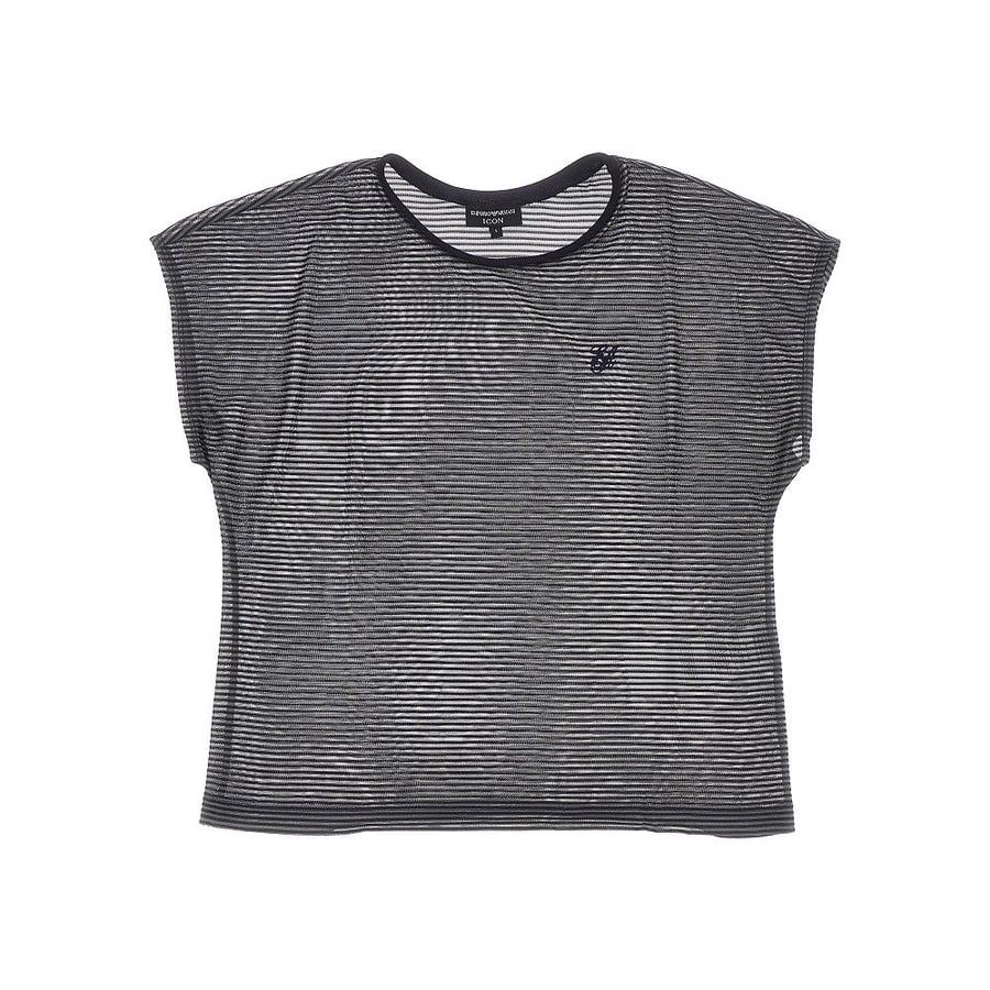 Emporio Armani Top in maglia a righe ICON