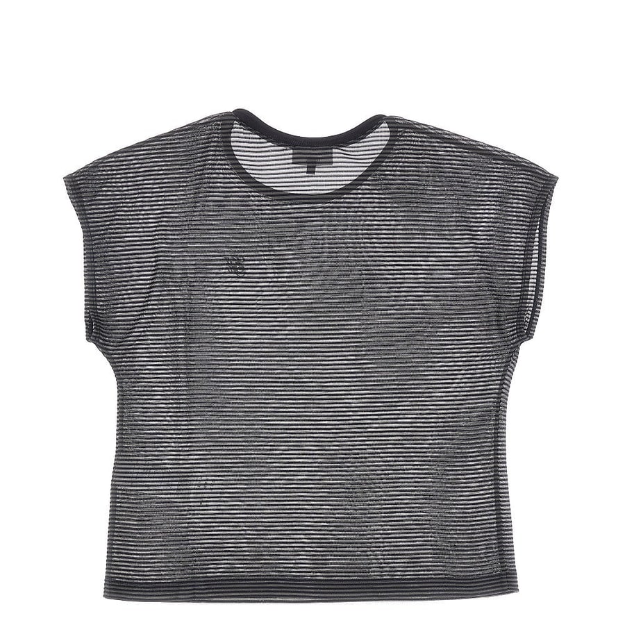 Emporio Armani Top in maglia a righe ICON, view 2