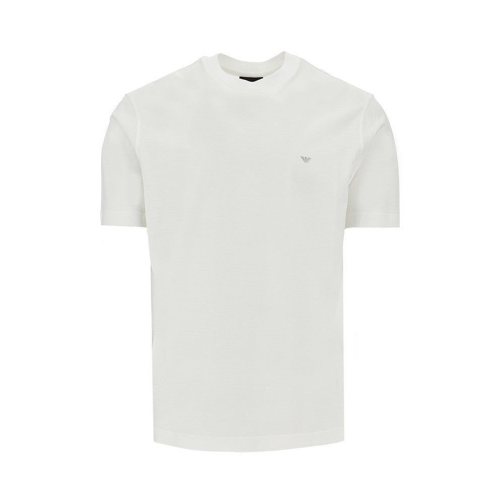 Emporio Armani T-shirt in lyocell e cotone Travel Essential