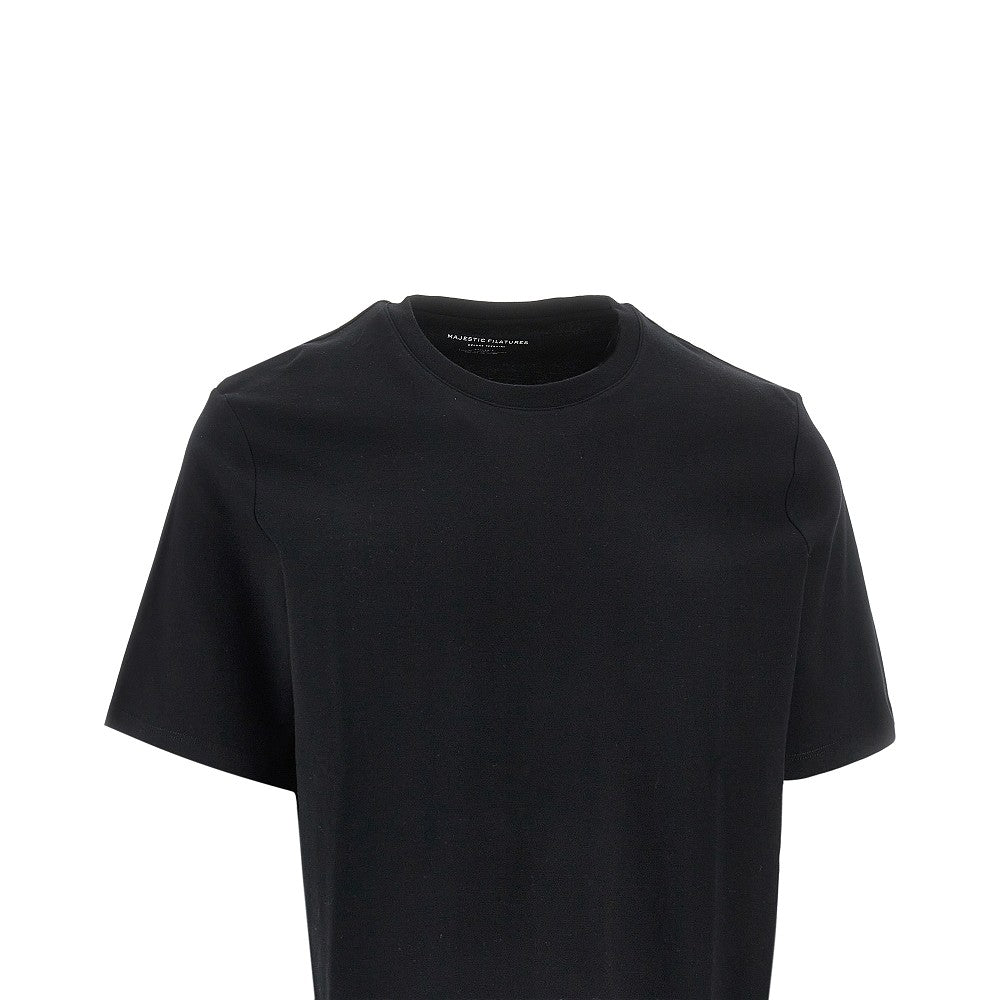 MAJESTIC FILATURES T-shirt in cotone Supima, view 2