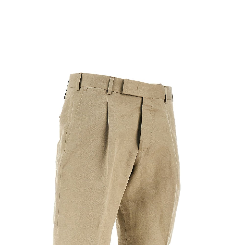 PT Torino Pantalone 'Rebel Fit' in cotone e lino, view 2
