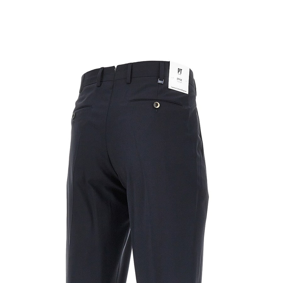 PT Torino Pantalone 'Union Fit' in lana Super 130's, view 4