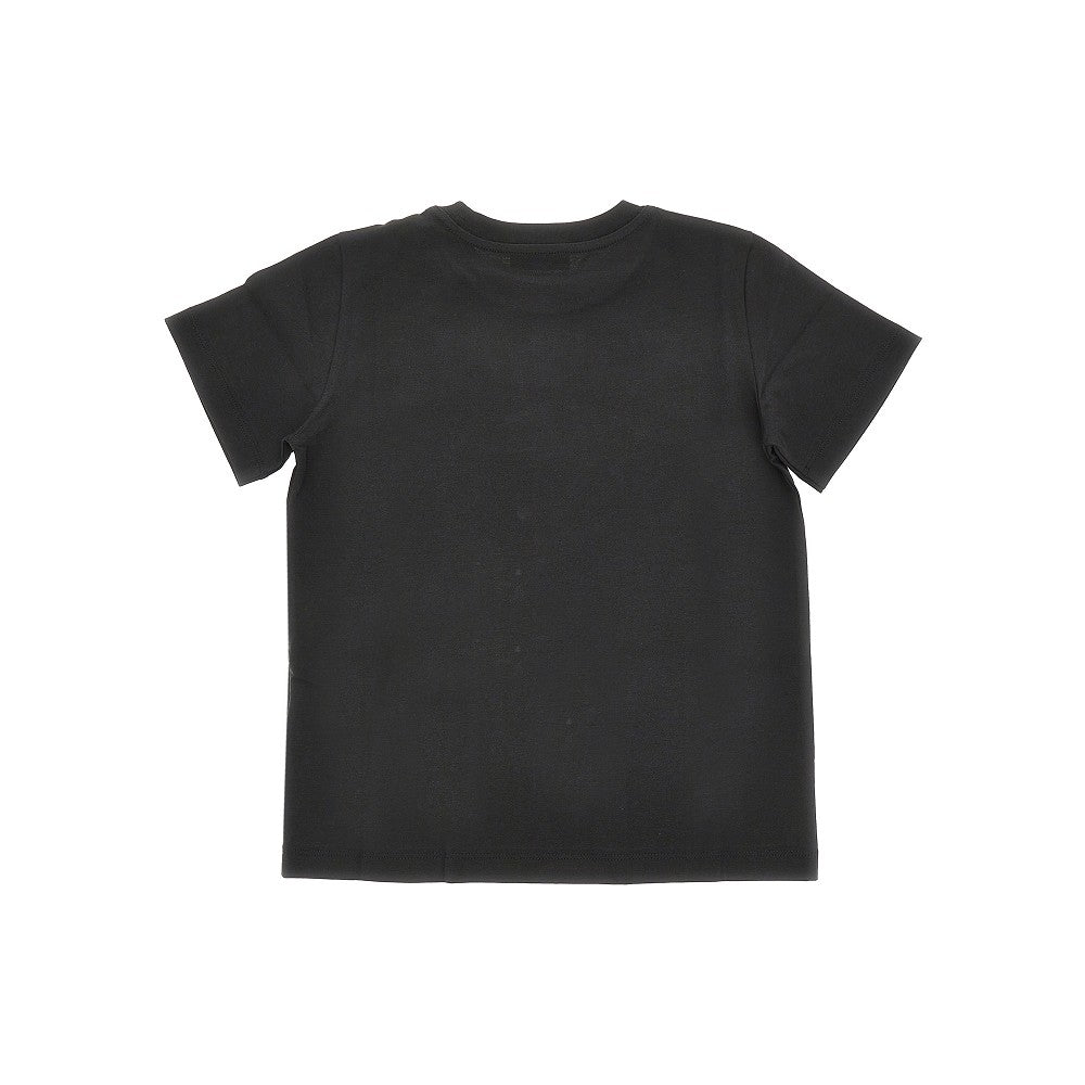 Moncler T-shirt in jersey di cotone con logo, view 2
