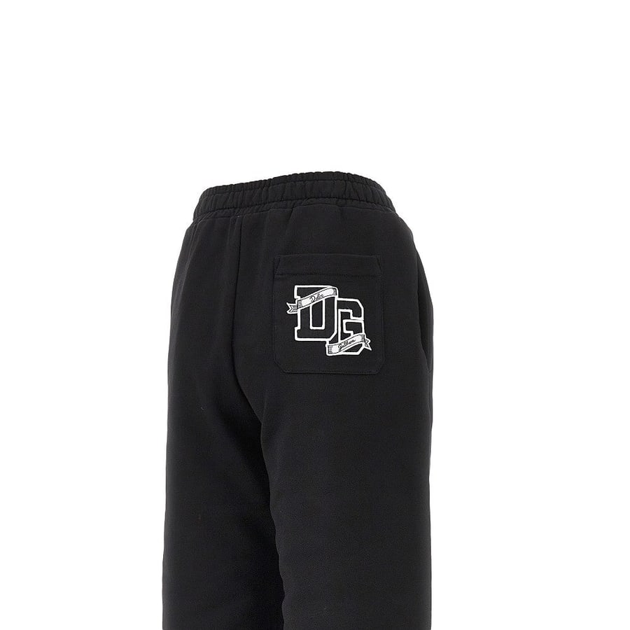 Dolce & Gabbana Joggers con patch logo DG, view 4