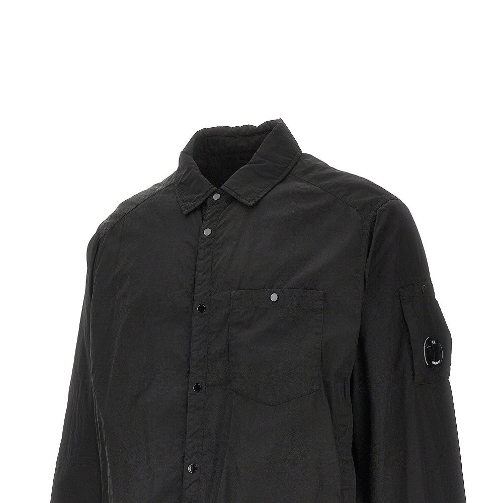 C.P. Company Overshirt imbottita in Chrome-R, view 2
