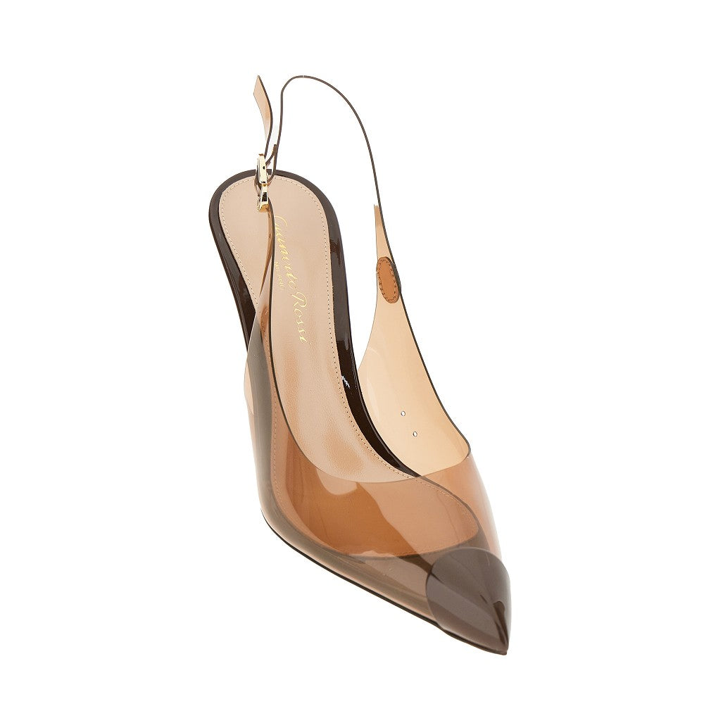 GIANVITO ROSSI Slingback 'Diana' in Plexi, view 2