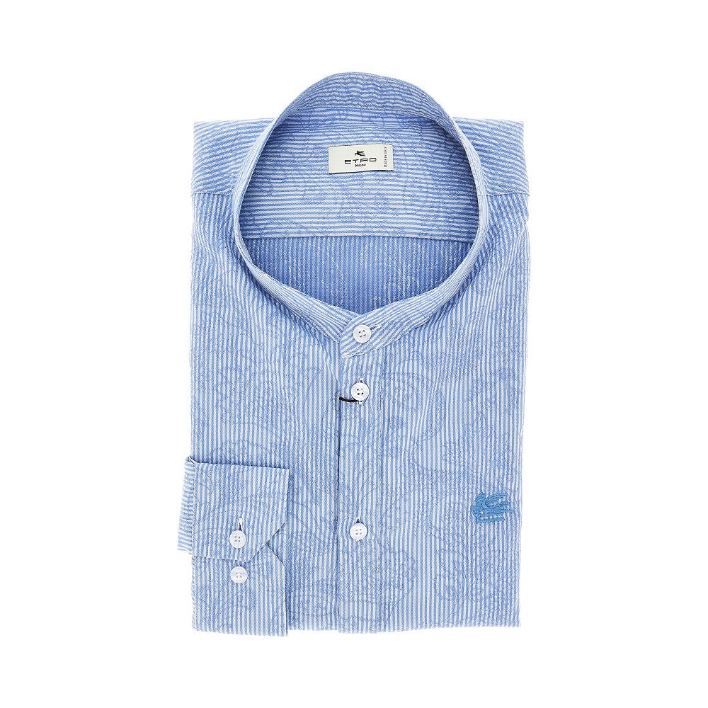 Etro Camicia in cotone con motivo Paisley