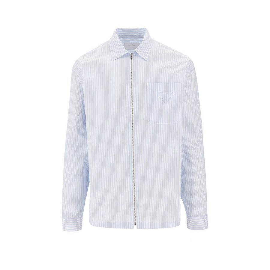 Prada Camicia in Re-Nylon popeline
