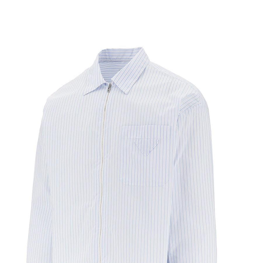 Prada Camicia in Re-Nylon popeline, view 2