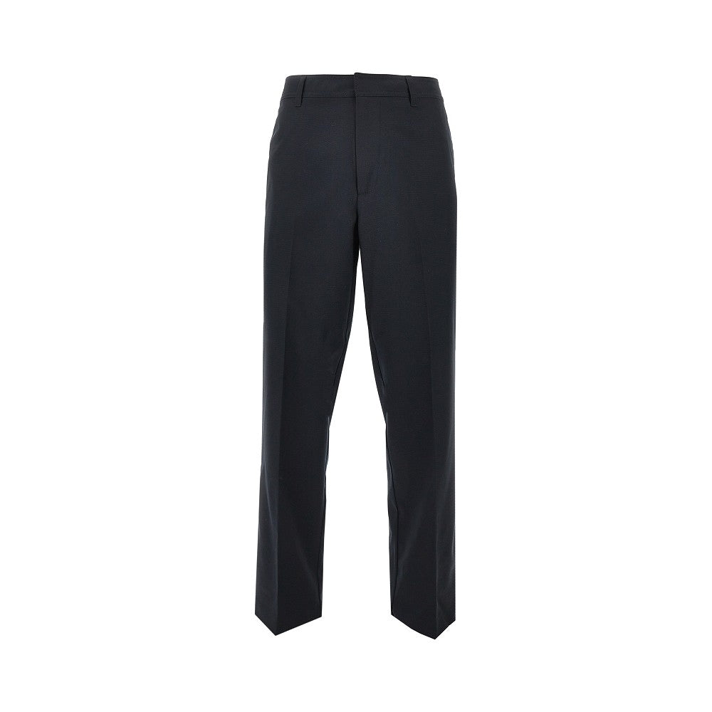 Emporio Armani Pantalone in fresco lana micro operata