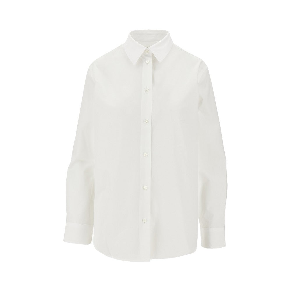 Burberry Camicia in popeline con ricamo EKD