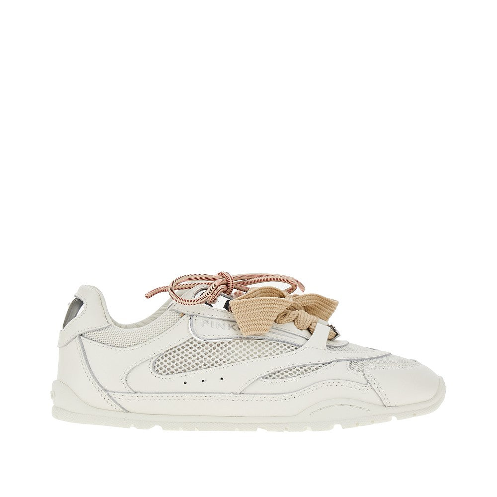 Pinko Sneakers in pelle e mesh