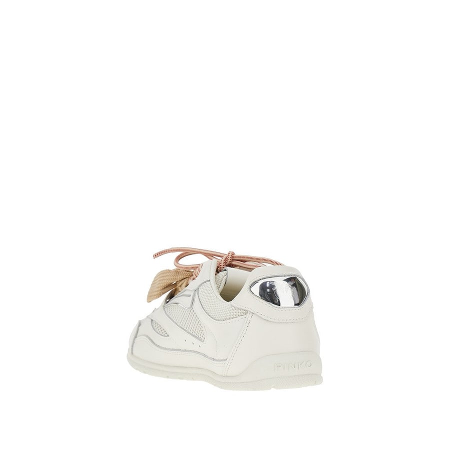 Pinko Sneakers in pelle e mesh, view 3